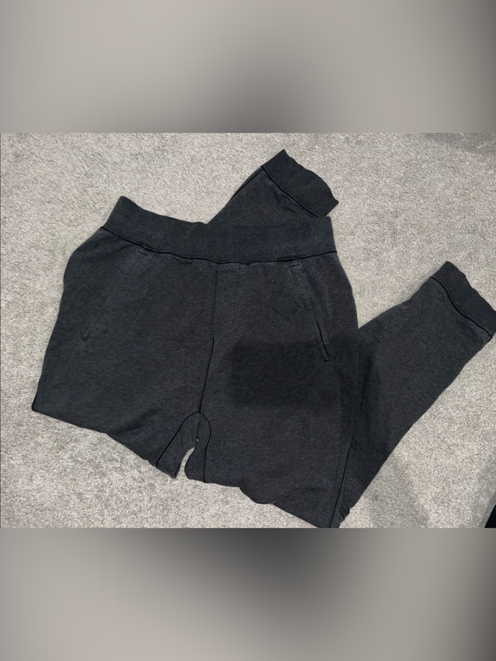 lululemon athletica Men's Dark Charcoal Jogger Sweatpants